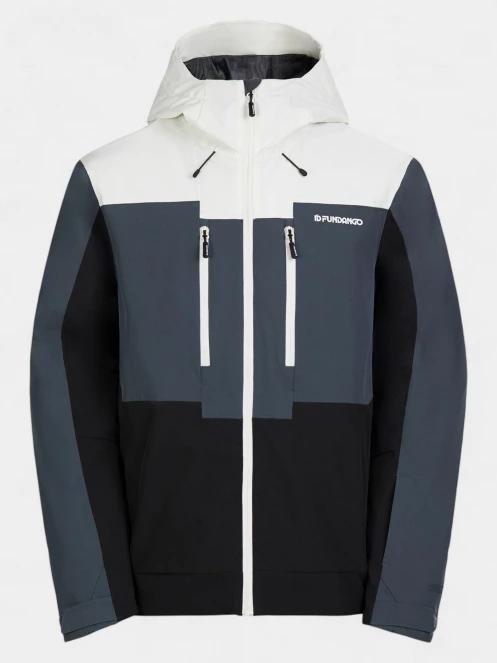 Fundango Nelson Allmountain Jacket férfi síkabát fehér színben 11