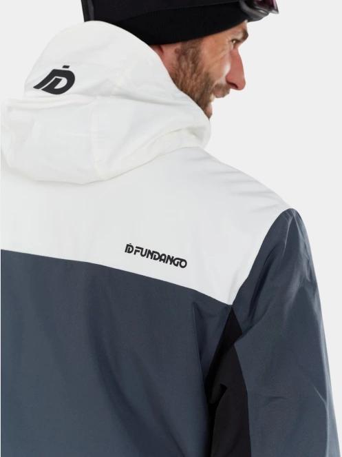 Fundango Nelson Allmountain Jacket férfi síkabát fehér színben 9