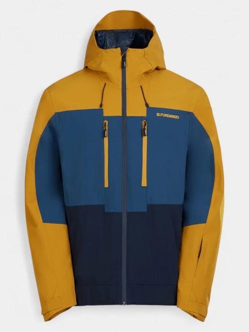 Fundango Nelson Allmountain Jacket férfi síkabát sárga színben 9