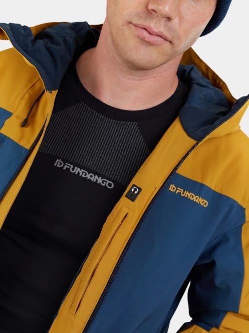 Fundango Nelson Allmountain Jacket férfi síkabát sárga színben 8