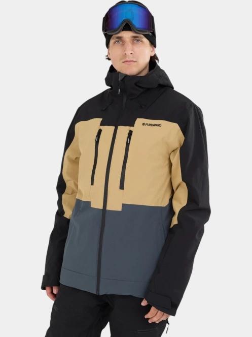 Fundango Nelson Allmountain Jacket férfi síkabát homok színben 2