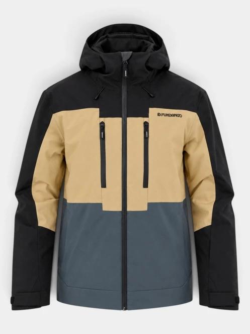 Fundango Nelson Allmountain Jacket férfi síkabát homok színben 11