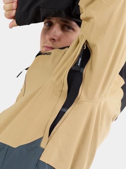 Fundango Nelson Allmountain Jacket férfi síkabát homok színben 6