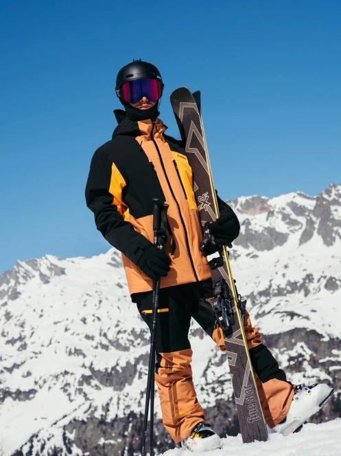 Fundango Nelson Allmountain Jacket férfi síkabát narancssárga színben 12