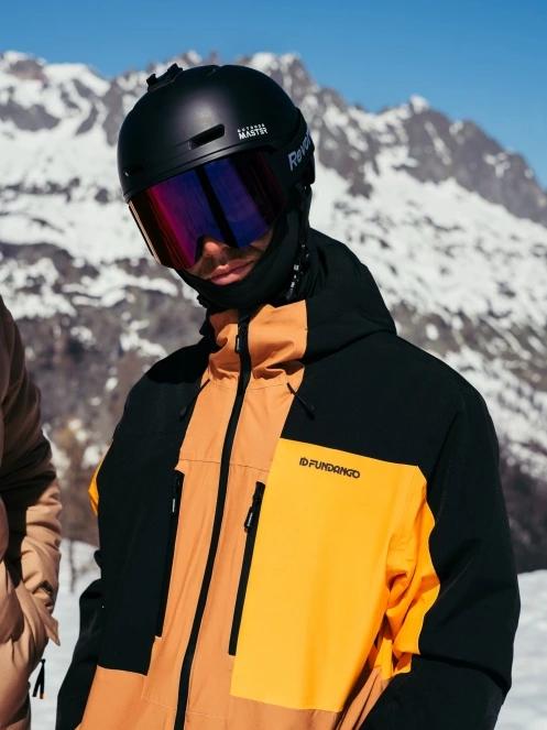 Fundango Nelson Allmountain Jacket férfi síkabát narancssárga színben 13