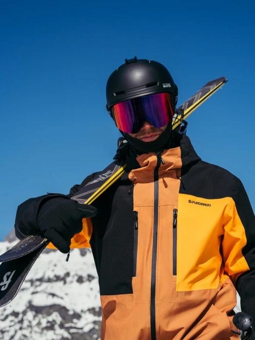 Fundango Nelson Allmountain Jacket férfi síkabát narancssárga színben 14