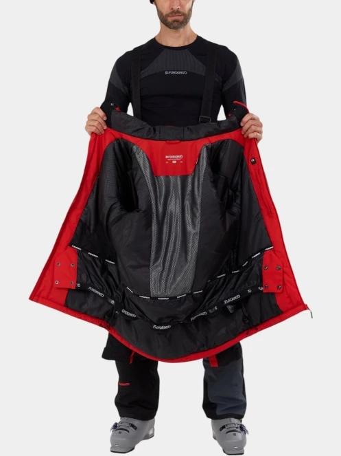 Fundango Horatio Allmountain Jacket férfi síkabát piros színben 5