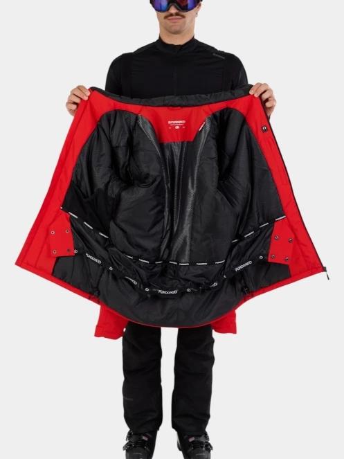 Fundango Horatio Allmountain Jacket férfi síkabát piros színben 5