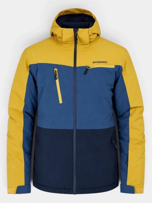 Fundango Horatio Allmountain Jacket férfi síkabát sárga színben 10