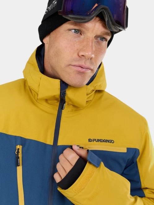 Fundango Horatio Allmountain Jacket férfi síkabát sárga színben 9
