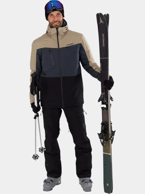 Fundango Horatio Allmountain Jacket férfi síkabát homok színben 4