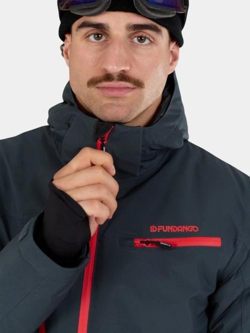 Fundango Horatio Allmountain Jacket férfi síkabát szürke színben 8