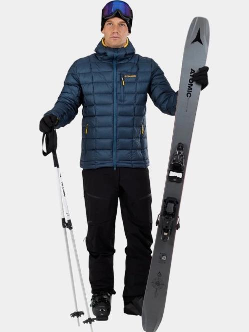 Fundango Arctic Point Down Jacket férfi tollkabát világoskék színben 4