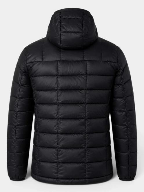 Fundango Arctic Point Down Jacket férfi tollkabát fekete színben 13