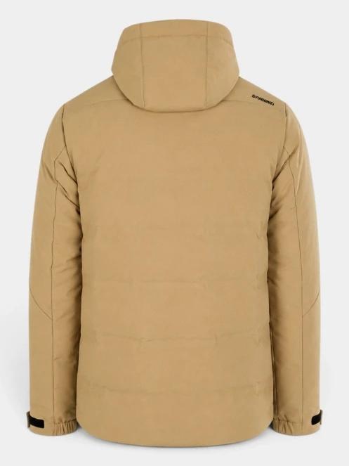 Fundango Portage Padded Jacket férfi steppelt síkabát homok színben 11