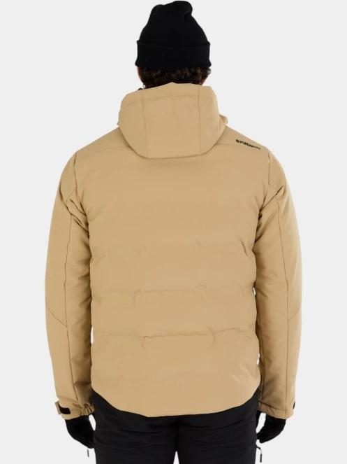 Fundango Portage Padded Jacket férfi steppelt síkabát homok színben 3