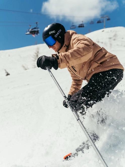Fundango Portage Padded Jacket férfi steppelt síkabát homok színben 13