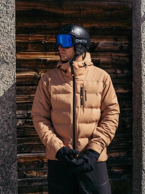 Fundango Portage Padded Jacket férfi steppelt síkabát homok színben 15