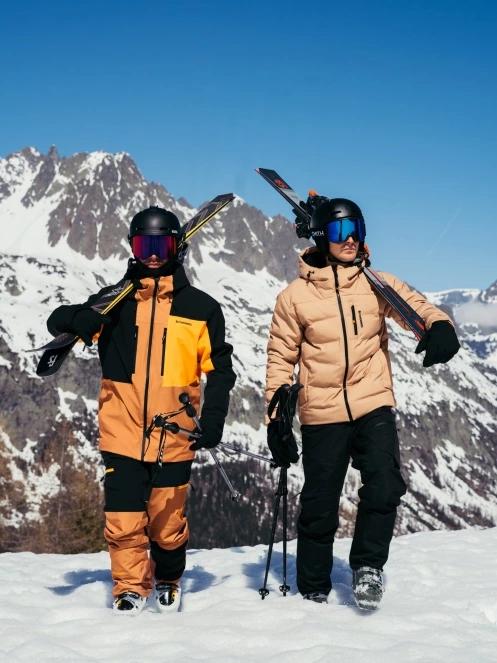 Fundango Portage Padded Jacket férfi steppelt síkabát homok színben 16