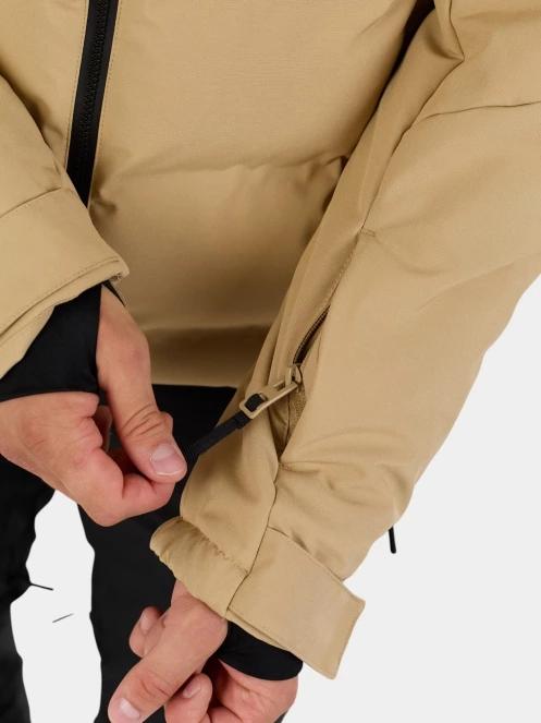 Fundango Portage Padded Jacket férfi steppelt síkabát homok színben 8