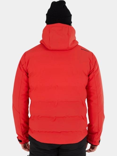 Fundango Portage Padded Jacket férfi steppelt síkabát piros színben 3