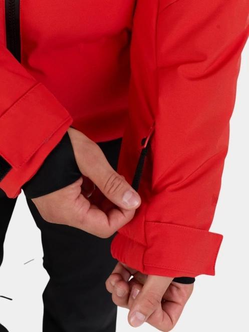 Fundango Portage Padded Jacket férfi steppelt síkabát piros színben 8