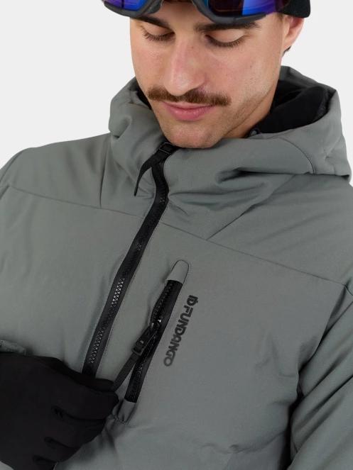 Fundango Portage Padded Jacket férfi steppelt síkabát zöld színben 7