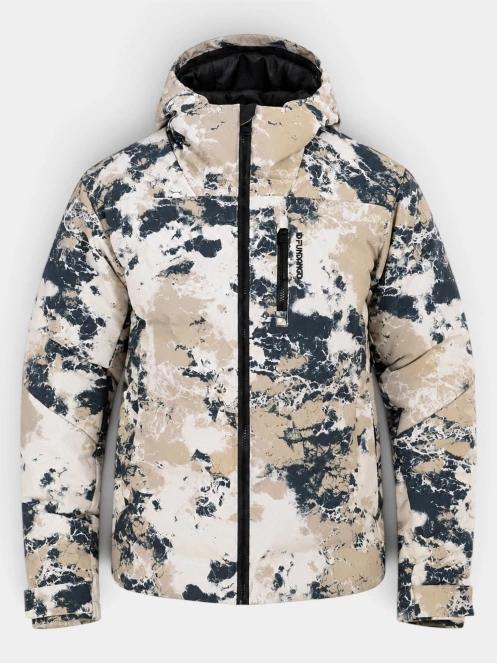 Fundango Portage Padded Jacket férfi steppelt síkabát homok színben 10