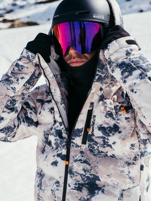 Fundango Portage Padded Jacket férfi steppelt síkabát homok színben 12