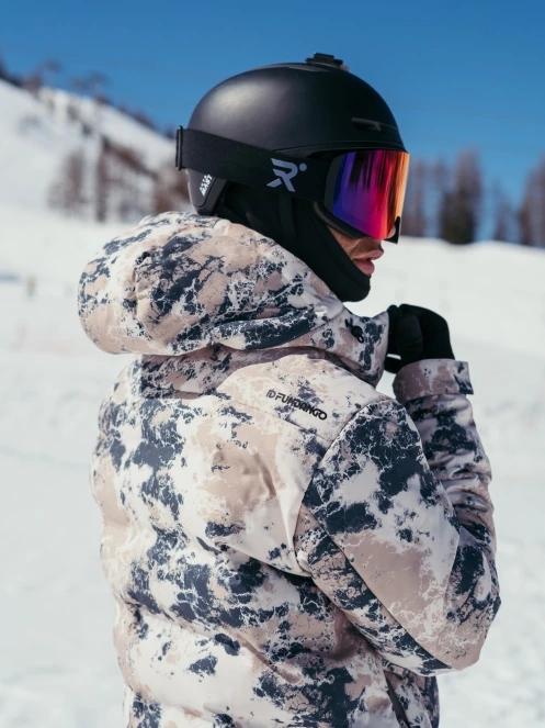 Fundango Portage Padded Jacket férfi steppelt síkabát homok színben 14