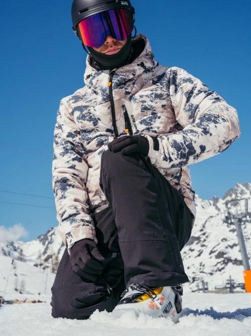 Fundango Portage Padded Jacket férfi steppelt síkabát homok színben 15