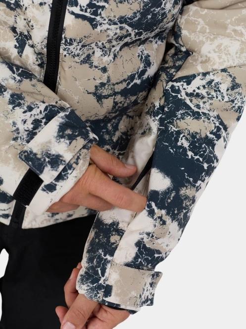 Fundango Portage Padded Jacket férfi steppelt síkabát homok színben 8