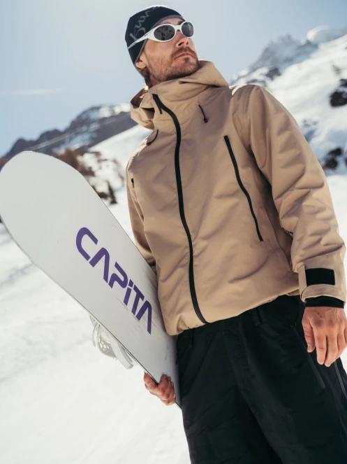 Fundango Nankin M ECO 3L Jacket férfi héjkabát homok színben 18