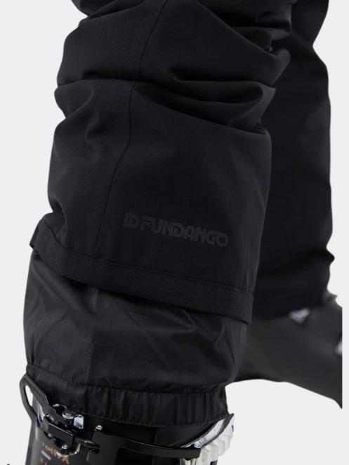 Fundango Teak Pants férfi sínadrág fekete színben 9