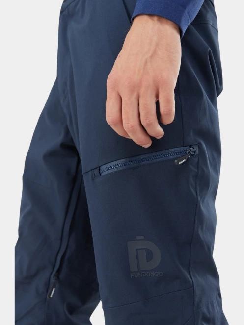 Fundango Teak Pants férfi sínadrág sötétkék színben 7