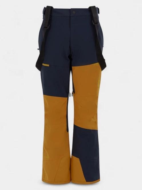 Fundango Teak Colourblock Pants férfi sínadrág sötétkék színben 7