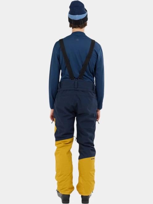 Fundango Teak Colourblock Pants férfi sínadrág sárga színben 3