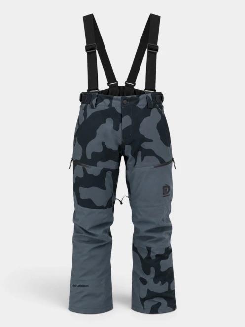 Fundango Teak Colourblock Pants férfi sínadrág szürke színben 8
