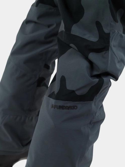 Fundango Teak Colourblock Pants férfi sínadrág szürke színben 5