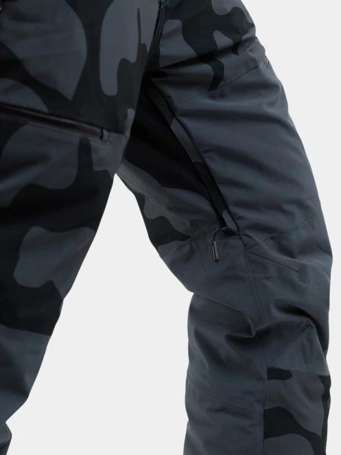 Fundango Teak Colourblock Pants férfi sínadrág szürke színben 6