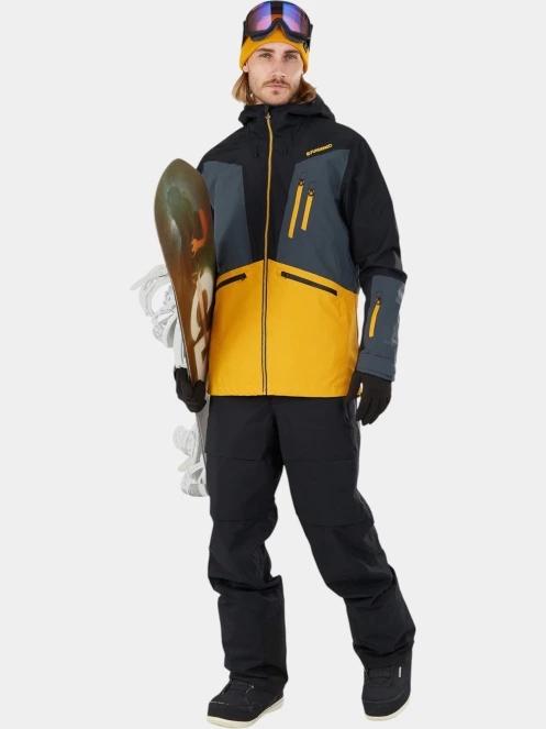 Fundango Benton ECO 3L Bib Pants héjnadrág fekete színben 5
