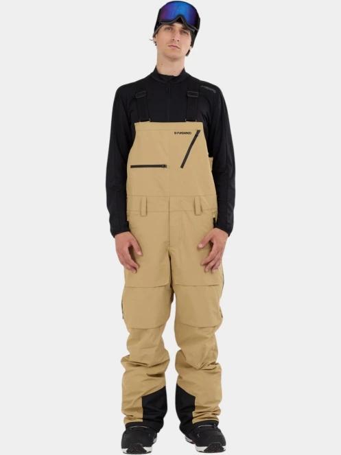 Fundango Benton ECO 3L Bib Pants héjnadrág homok színben 2