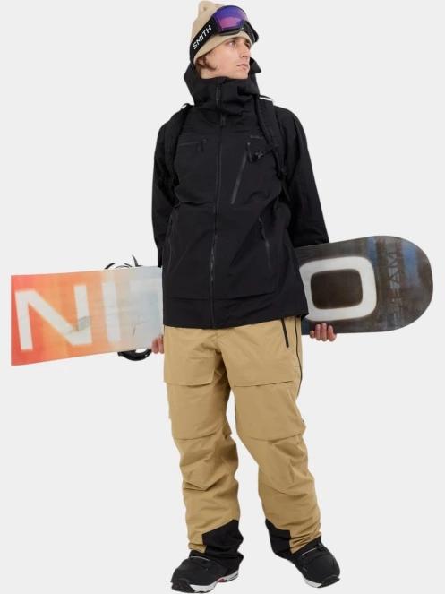 Fundango Benton ECO 3L Bib Pants héjnadrág homok színben 4