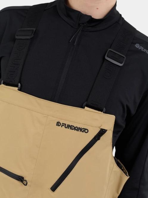 Fundango Benton ECO 3L Bib Pants héjnadrág homok színben 6