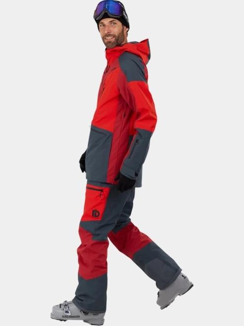 Fundango Nexara ECO 3L Pants férfi sínadrág piros színben 5