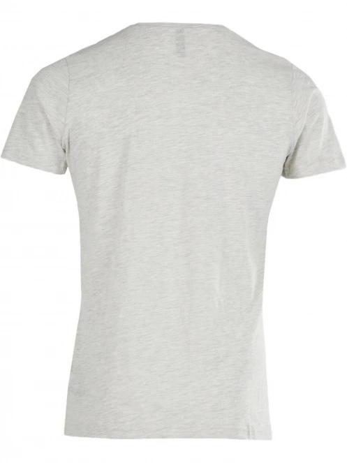 Fundango Jaggy Structured T-Shirt férfi rövid ujjú póló homok színben 8