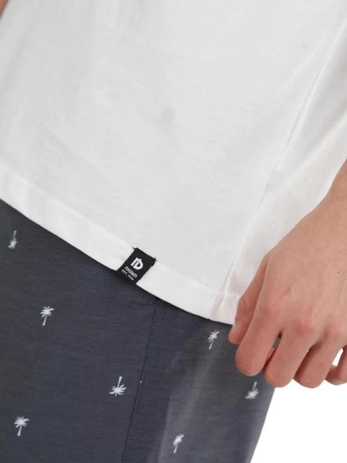 Fundango Glader Tank-T férfi rövid ujjú póló fehér színben 7