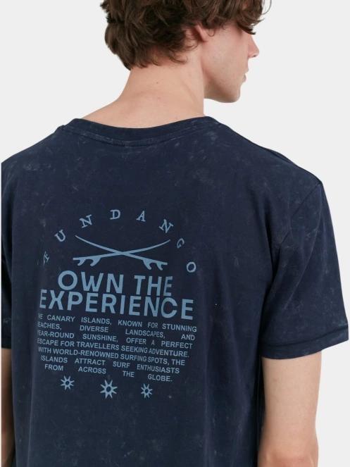 Fundango Dane Surf Pocket-T férfi rövid ujjú póló sötétkék színben 8