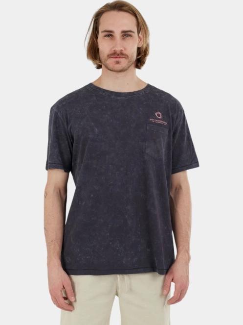 Fundango Dane Surf Pocket-T férfi rövid ujjú póló fekete színben 2