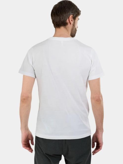 Fundango Vital Graphic-T férfi rövid ujjú póló fehér színben 3